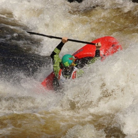 Whitewater canoe