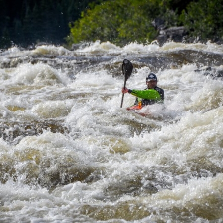 Pagaies kayak eau vive